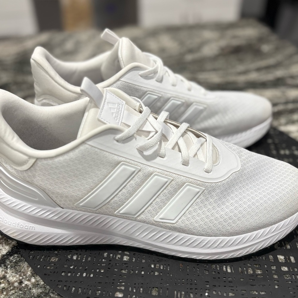 Adidas White Athletic Sneakers